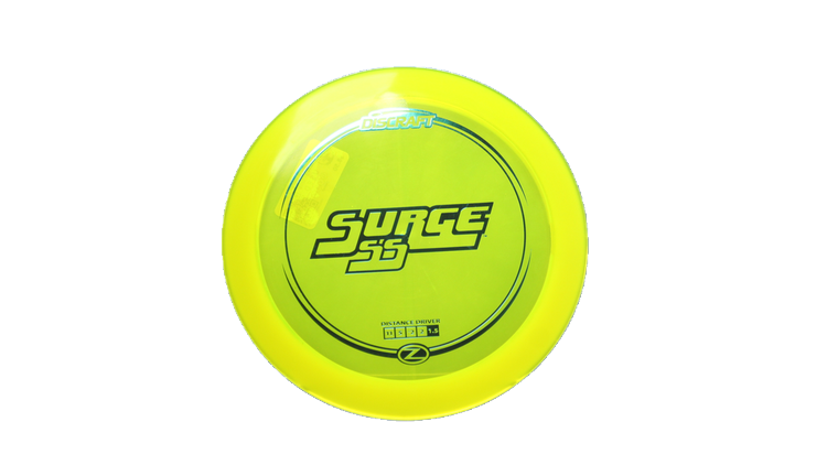 USED Discraft Z Surge SS Distance Driver Front View