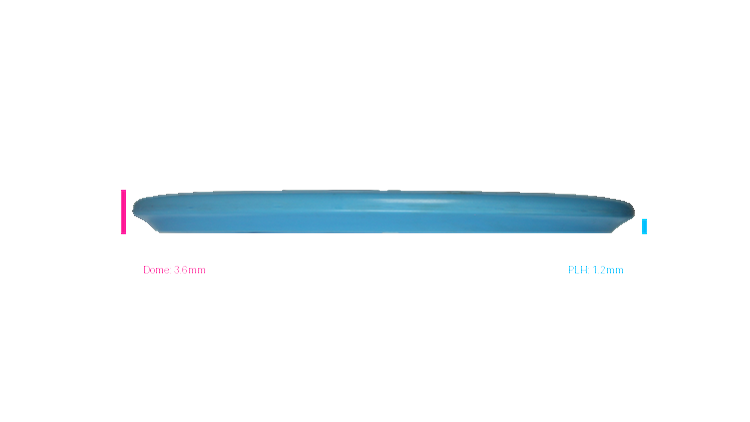 USED Mint Discs Apex Bobcat Midrange Profile View