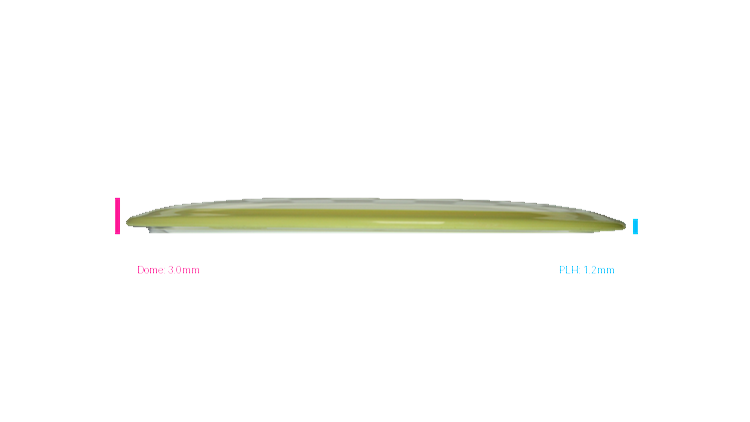 USED Axiom Neutron Vanish Distance Driver Profile View