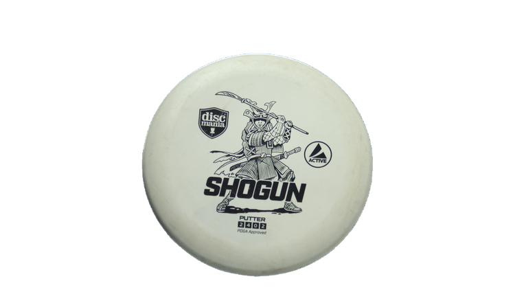 USED Discmania Active Shogun Putter Front View