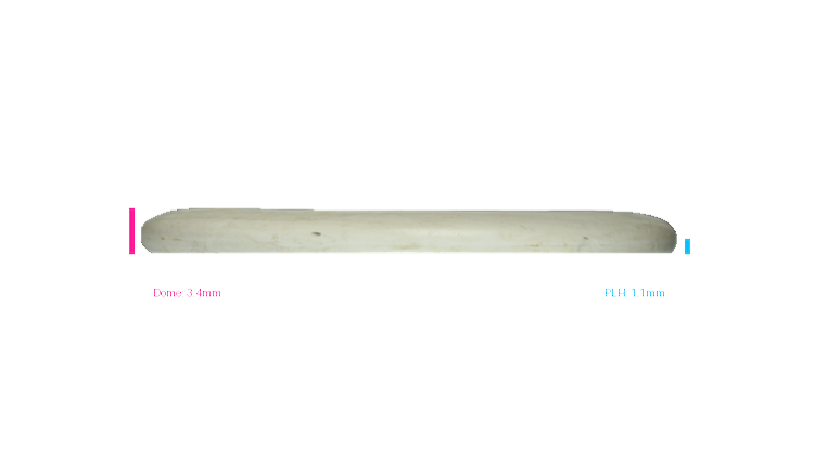 USED Discmania Active Shogun Putter Profile View