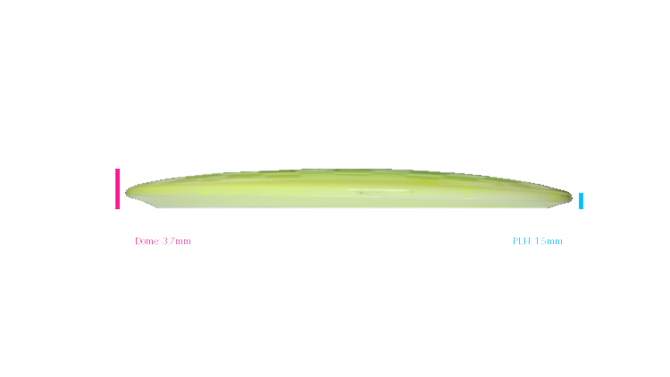 USED Dynamic Discs Lucid-X Orbit Maverick Fairway Driver Profile View