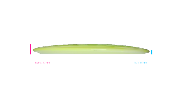 USED Dynamic Discs Lucid-X Orbit Maverick Fairway Driver Profile View