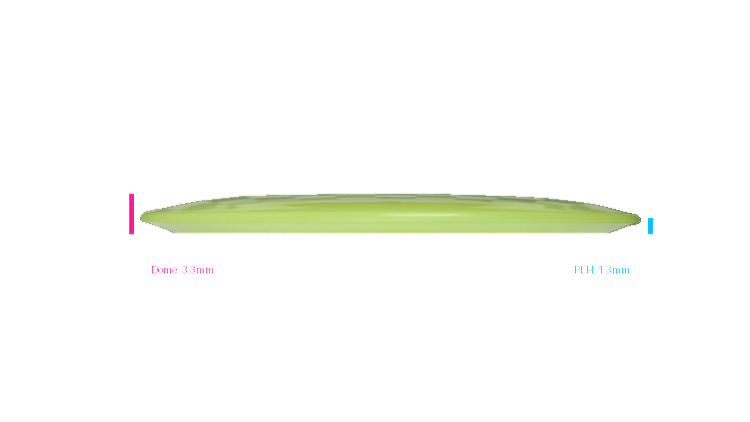 USED Discraft Z Undertaker Fairway Driver Profile View