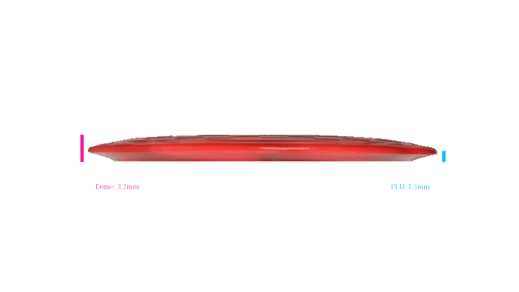 USED DGA Signature Line Tsunami Distance Driver Profile View