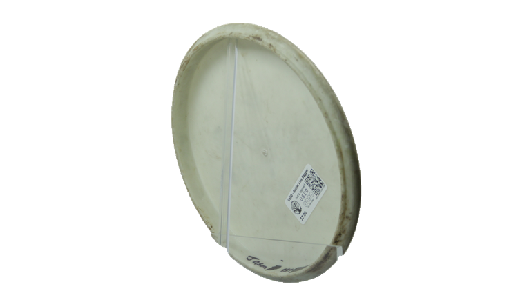 USED Pie Pan Discs Butter Line Bagger Putter Back View