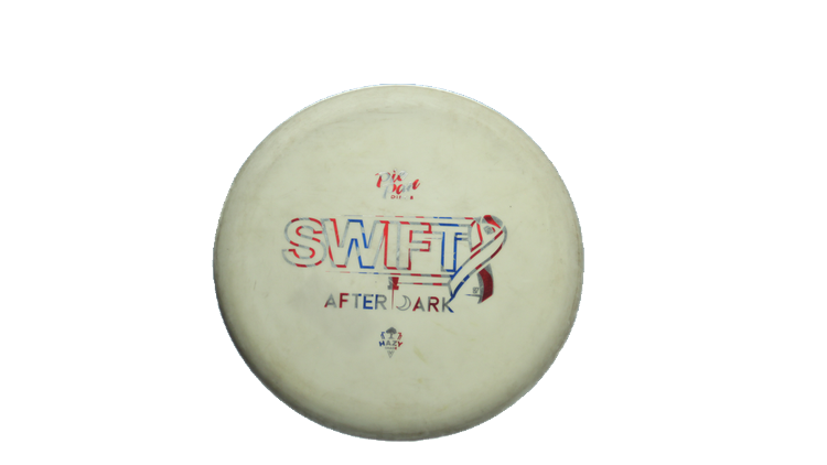 USED Pie Pan Discs Butter Line Bagger Putter Front View