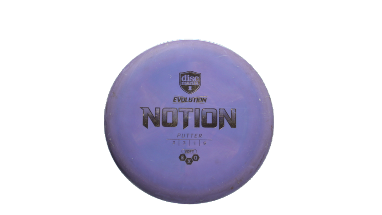 USED Discmania Soft Exo Notion Putter Front View