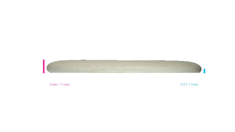 USED Discmania P-Line P1X Putter Profile View