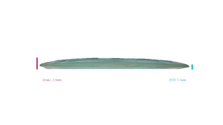 USED Latitude 64 Project Grip Rive Distance Driver Profile View