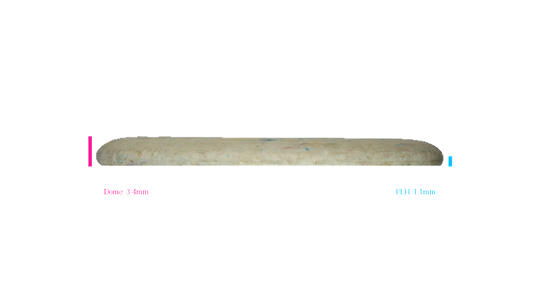 USED Discraft Jawbreaker Focus Putter Profile View
