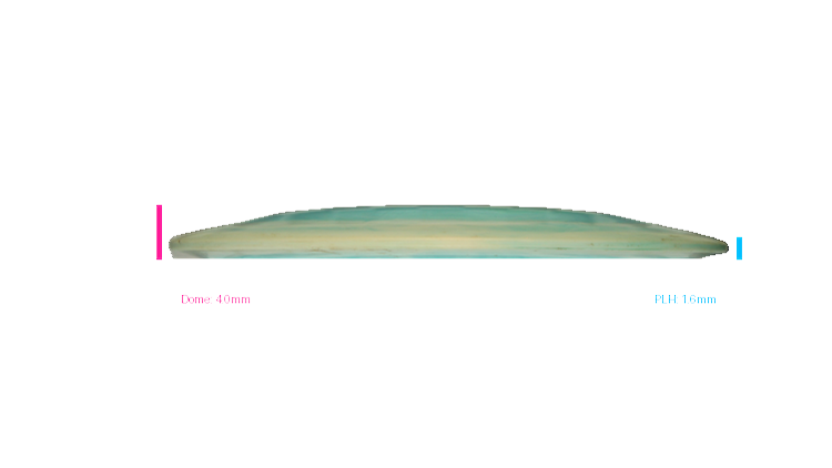 USED Latitude 64 Opto-Ice Orbit Maul Fairway Driver Profile View