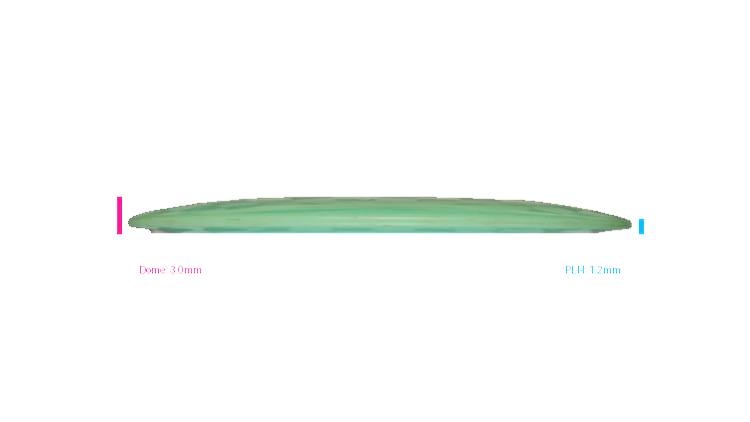 USED Kastaplast K1 Krut Distance Driver Profile View