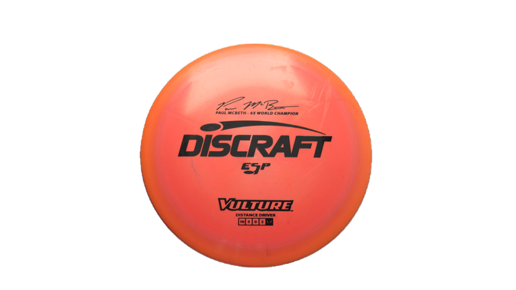 USED Discraft ESP Vulture Distance Driver Front View
