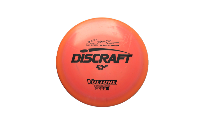 USED Discraft ESP Vulture Distance Driver Front View