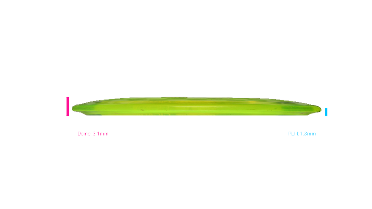 USED Discraft Z Lite Cicada Fairway Driver Profile View