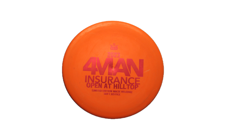 USED Dynamic Discs Classic Soft Justice Midrange Front View