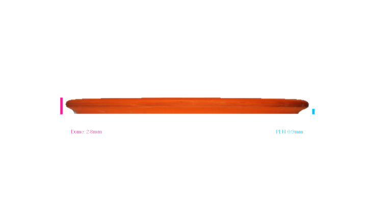 USED Dynamic Discs Classic Soft Justice Midrange Profile View