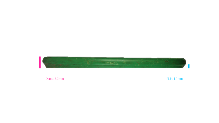 USED Dynamic Discs Classic Supreme Orbit Sockibomb Slammer Putter Profile View
