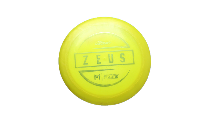 USED Discraft Z Zeus Distance Driver Front View