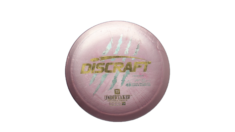 USED Discraft Titanium Undertaker Fairway Driver Front View