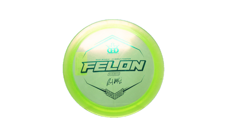 USED Dynamic Discs Lucid Felon Fairway Driver Front View