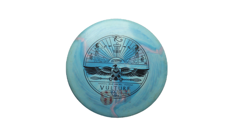 USED Discraft ESP Swirl Vulture Distance Driver Front View