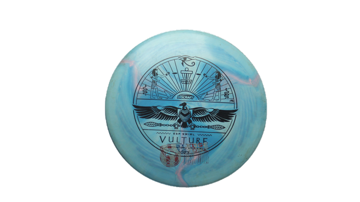 USED Discraft ESP Swirl Vulture Distance Driver Front View
