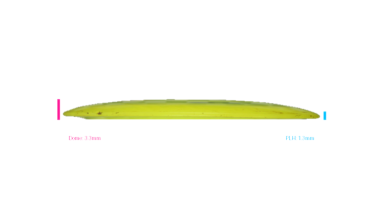 USED Latitude 64 Opto Ballista Pro Distance Driver Profile View