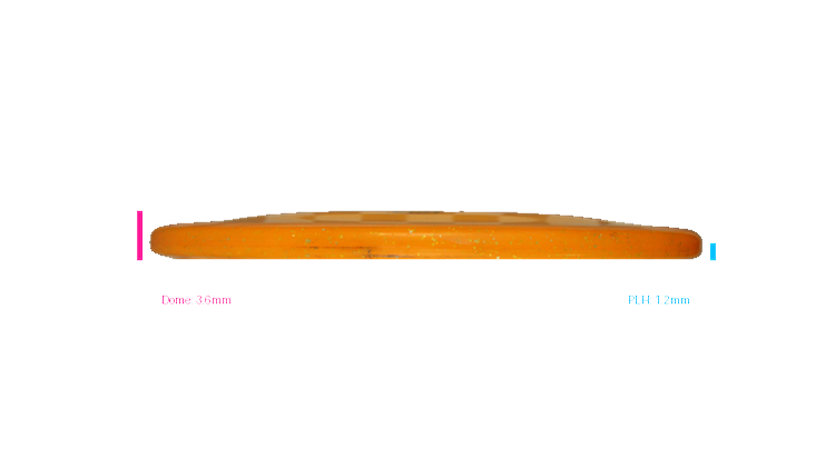 USED Innova Metal Flake Champion Gator Midrange Profile View