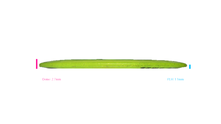 USED Infinite Metal Flake C-Blend Slab Distance Driver Profile View
