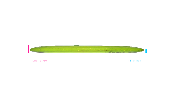 USED Infinite Metal Flake C-Blend Slab Distance Driver Profile View