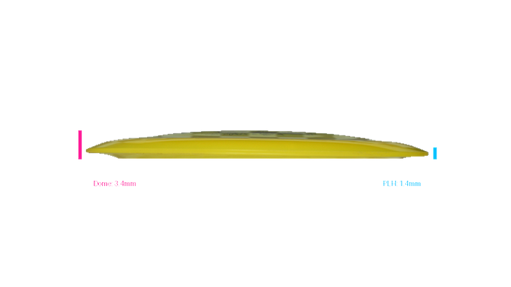 USED Discmania Active Premium Majesty Distance Driver Profile View