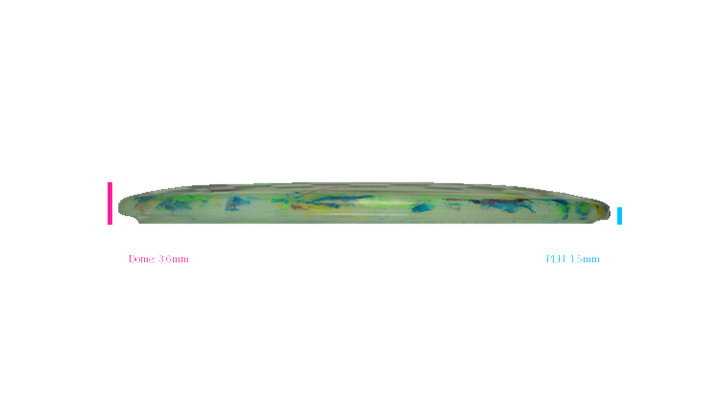 USED Discraft Jawbreaker Z Comet Midrange Profile View