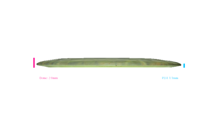 USED Discraft Paul McBeth Zeus Distance Driver Profile View