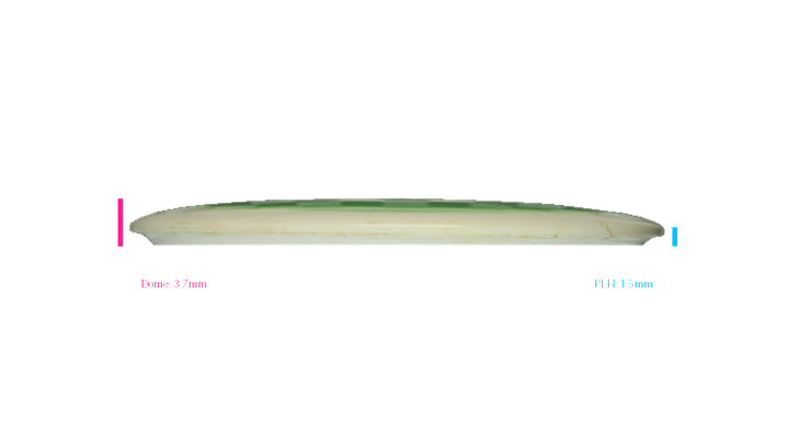 USED Westside Discs Tournament Ring Warship Midrange Profile View