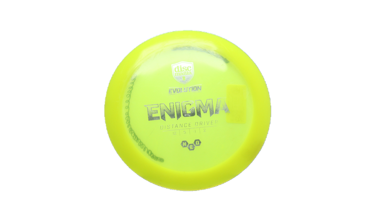 USED Discmania Neo Enigma Distance Driver Front View