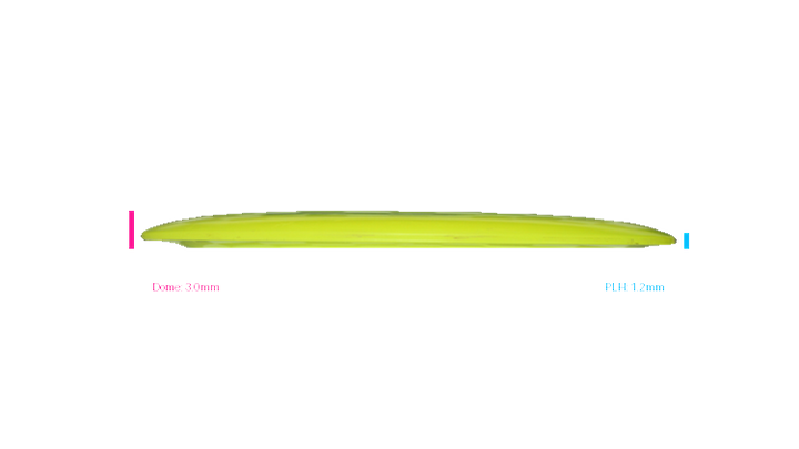 USED Discmania Neo Enigma Distance Driver Profile View