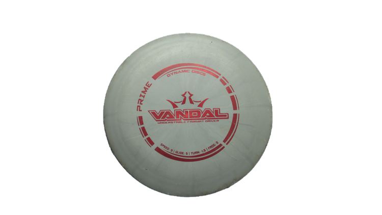 USED Dynamic Discs Prime Vandal Fairway Driver Front View