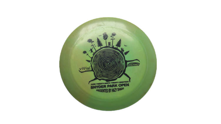 USED Discraft ESP Nuke Distance Driver Front View