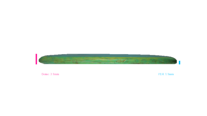 USED Axiom Fission Hex Midrange Profile View