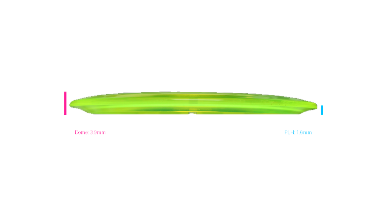 USED Discraft Z Cicada Fairway Driver Profile View