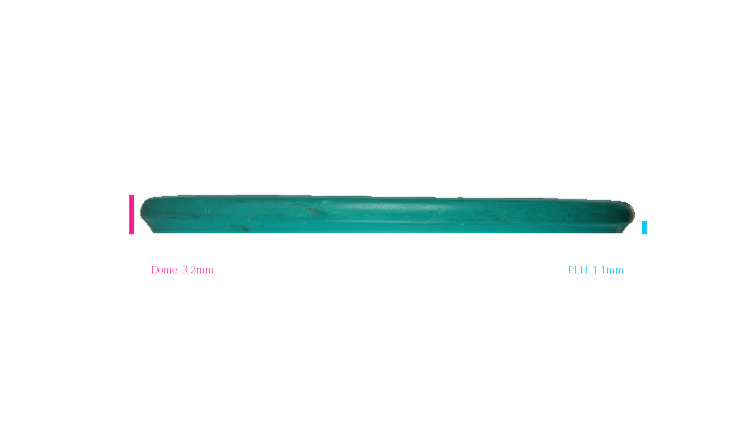 USED Dynamic Discs Classic Orbit Sockibomb Slammer Putter Profile View