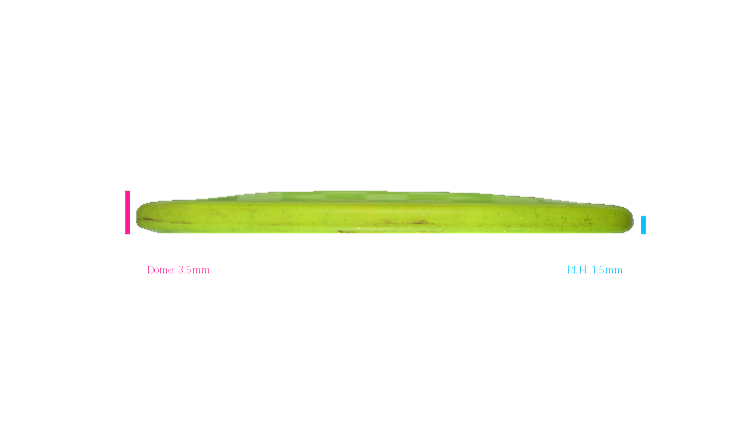 USED Innova Metal Flake Champion Gator Midrange Profile View