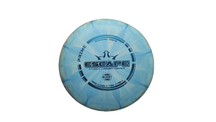 USED Dynamic Discs Prime Burst Escape Fairway Driver Front View