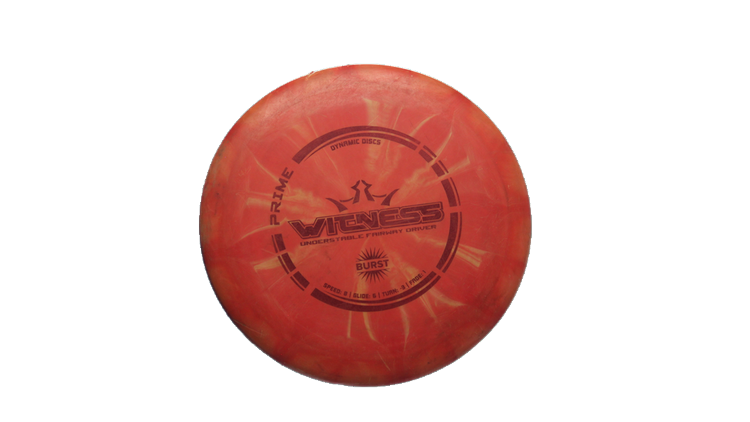 USED Dynamic Discs Prime Burst Witness Fairway Driver Front View