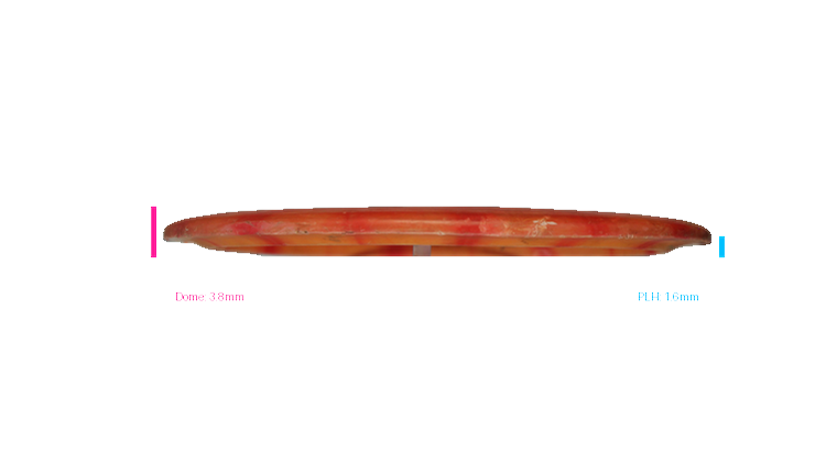 USED Dynamic Discs Prime Burst Witness Fairway Driver Profile View