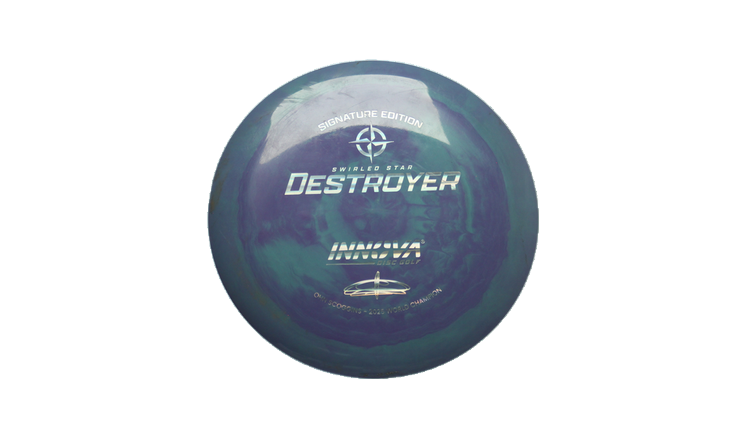 USED Innova Swirled Star Destroyer Distance Driver Front View