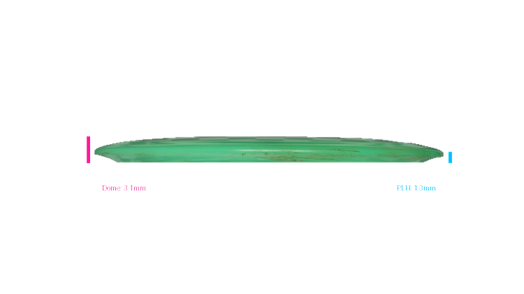 USED Innova Glow Champion Teebird Fairway Driver Profile View