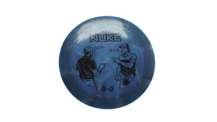 USED Discraft ESP Swirl Nuke Distance Driver Front View